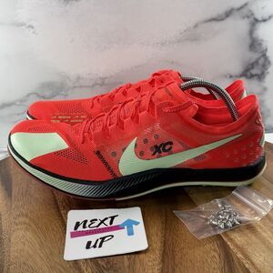 Mens sz 12-Nike ZoomX Dragonfly XC 'Bright Crimson' DX7992-600 Track Spikes nby